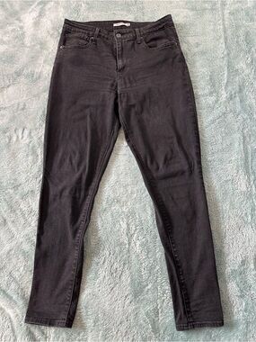 Levi’s Women's Black High-Rise Skinny Jeans